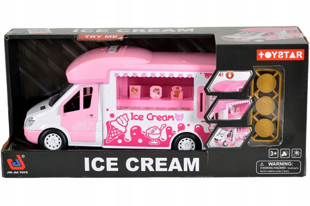 Kamper dla lalek LODZIARNIA Napęd Światło Dżwięk Auto Samochód dla lalki