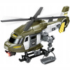 Helikopter Wojskowy Ratunkowy Armia SOS Światło LED Dźwięki Wyciągarka