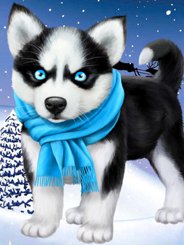 OBRAZ DIAMENTOWY Mozaika Diamentowa + SZTALUGA Diamond Painting