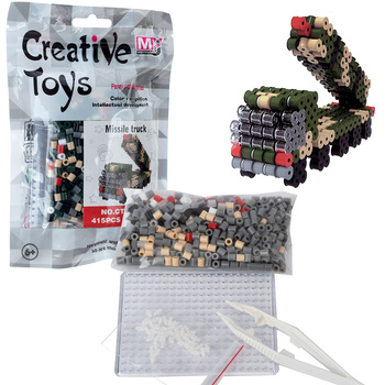 KORALIKI DO PRASOWANIA IRON BEADS WOJSKO pojazd