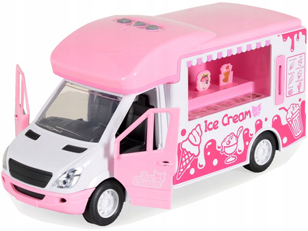 Kamper dla lalek LODZIARNIA Napęd Światło Dżwięk Auto Samochód dla lalki