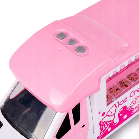 Kamper dla lalek LODZIARNIA Napęd Światło Dżwięk Auto Samochód dla lalki