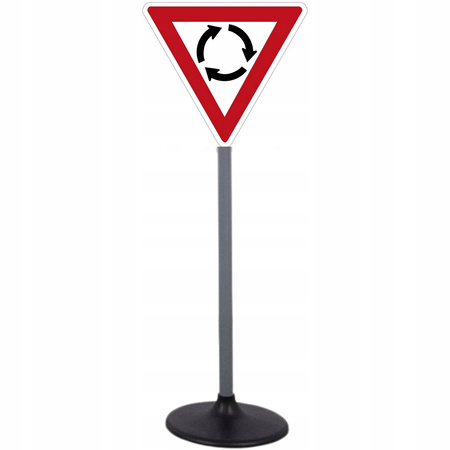 Znaki drogowe zabawkowe Zestaw Duże znaki edukacyjne Duży znak drogowy x5