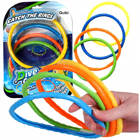 Kółka Koła obręcze do wody nurkowania basenu DO NAUKI NURKOWANIA 4szt