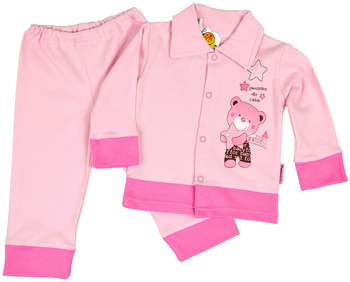 UBRANKO DLA DZIECKA r. 74 KOMPLET BAWEŁNA BLUZA SPODNIE KAFTANIK DRESIK