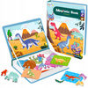 Magnetyczna układanka Magnetyczne Dinozaury dla dzieci Magnetic Book Puzzle