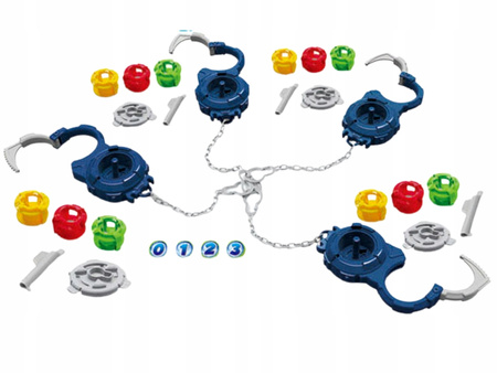 Złam Kod Escape Room Uwolnij się z kajdanek Gra rodzinna familijna Kajdanki