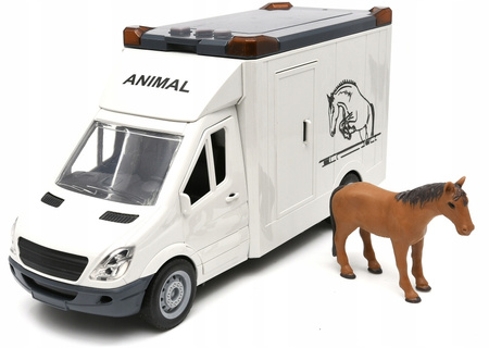 Auto Kamper Bus do przewozu koni Samochód światło dźwięk