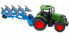 Duży Traktor Ciągnik Ruchomy pług orny Koła Gumowe