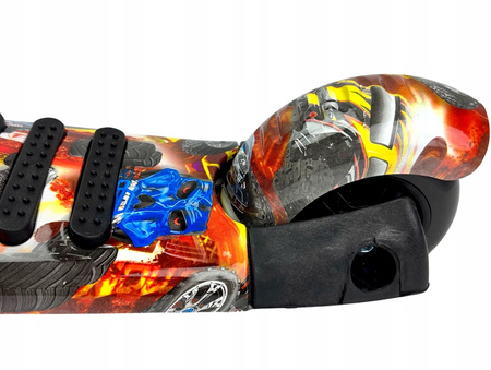 Hulajnoga Trójkołowa Balansowa Dla Dzieci z Czółenkami Koła LED Składana 50