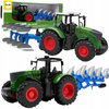 Duży Traktor Ciągnik Farmerski Ruchomy pług orny Koła Gumowe