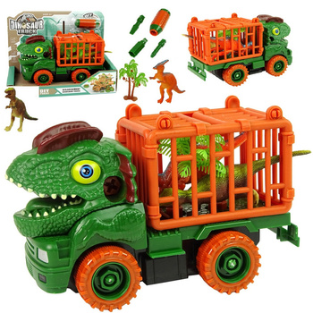Ciężarówka Dinozaur DO SKRĘCANIA Figurki ŚRUBOKRĘT