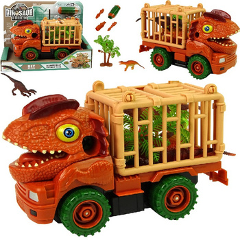 Ciężarówka Dinozaur DO SKRĘCANIA Figurki ŚRUBOKRĘT