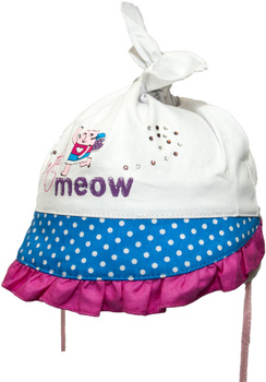 YO! LETNIA CZAPKA WIĄZANA NA LATO ROZM.46 Y618