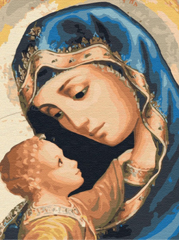 HAFT DIAMENTOWY Diamond Painting Mozaika Diamentowa Zestaw Matka Boska Jezus