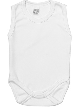 Body 104 Ramiączko na ramiączkach RAMKA ramki Bez rękawa R 104 Białe Pampicio