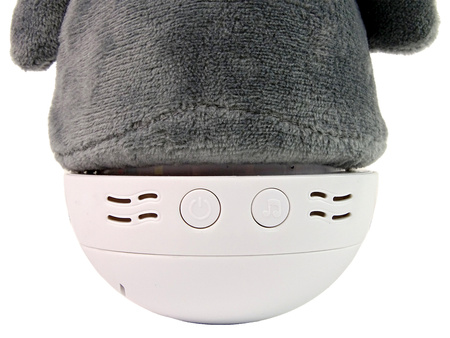 Wańka wstańka sensoryczna lampka Słoń usypiacz zab