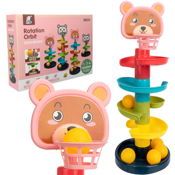 WIEŻA Z PIŁECZKAMI ZJEŻDŻALNIA KULECZKOWA PIŁECZKI