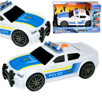 Auto Policyjne Radiowóz Policyjny osobowy Policja POLICE Koguty LED Dźwięki