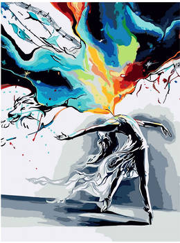 HAFT DIAMENTOWY Diamond Painting Mozaika Diamentowa Zestaw Tancerka Baletnica