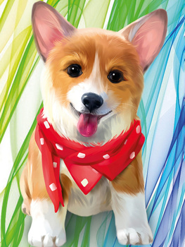 OBRAZ DIAMENTOWY Mozaika Diamentowa + SZTALUGA Diamond Painting