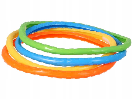 Kółka Koła obręcze do wody nurkowania basenu DO NAUKI NURKOWANIA 4szt