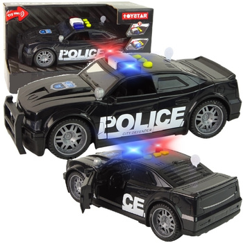 Auto policyjne policja POLICE napęd koguty dźwięk samochód policyjny