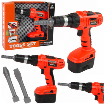 WIERTARKA WKRĘTARKA ZESTAW NARZĘDZIOWY BUDOWLAŃCA NARZĘDZIA KOŃCÓWKI BITY