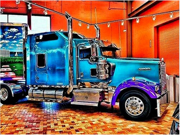 HAFT DIAMENTOWY Diamond Painting Mozaika Diamentowa Ciężarówka Ciągnik TIR