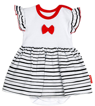 BODY SUKIENKA KRÓTKI RĘKAW BODOSUKIENKA Niemowlęce body bawełniane Rozm 62