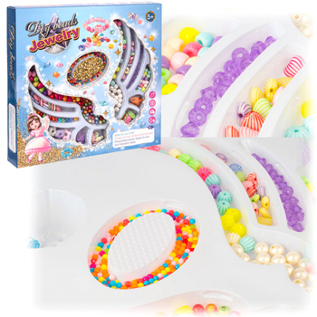 KORALIKI DO ROBIENIA BRANSOLETEK BIŻUTERII ZESTAW