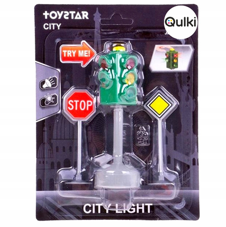 Sygnalizator świetlny Znaki drogowe zabawkowe Zestaw Do Zabawy Edykacyjnej