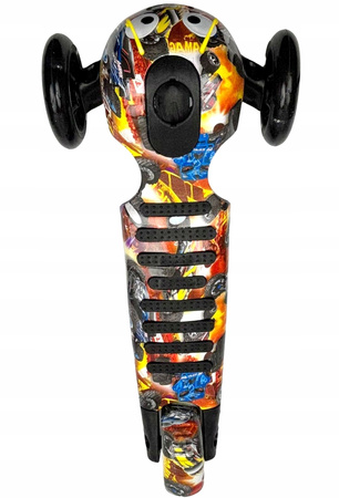 Hulajnoga Trójkołowa Balansowa Dla Dzieci z Czółenkami Koła LED Składana 50