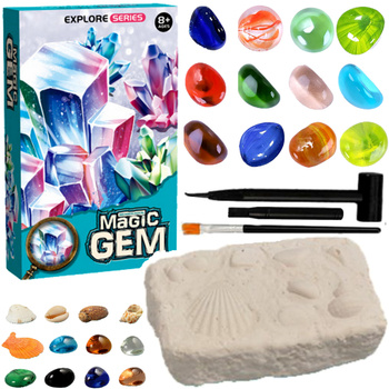 KOPALNIA KRYSZTAŁÓW Diamentów wykopaliska archelog