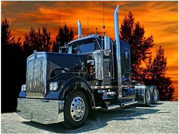 HAFT DIAMENTOWY Diamond Painting Mozaika Diamentowa Ciężarówka Ciągnik TIR Truck