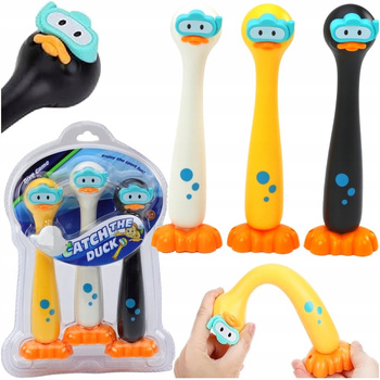 Kaczki DO NAUKI NURKOWANIA BASENU Zestaw 3szt Zabawki do nurkowania Duck