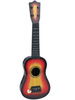 GITARA DREWNIANA AKUSTYCZNA DZIECIĘCA INSTRUMENT DLA DZIECI METALOWE STRUNY