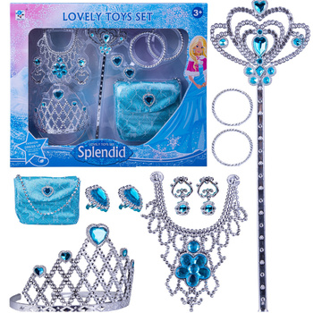 Zestaw Lodowej KSIĘŻNICZKI Korona Torebka BERŁO