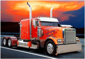 HAFT DIAMENTOWY Diamond Painting Mozaika Diamentowa Ciężarówka Ciągnik TIR Truck
