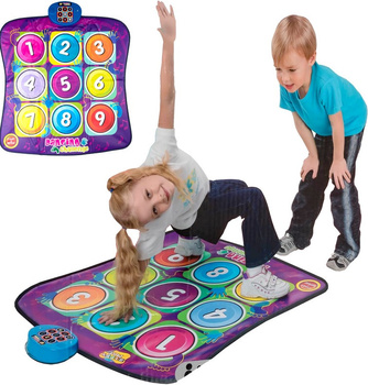 MATA do tańczenia tańca INTERAKTYWNA MUZYCZNA TANECZNA MIXER LED Muzyczna Gra