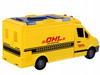 SAMOCHÓD DOSTAWCZY BUS KURIER DHL AUTO KURIERA DLA DZIECI ŚWIATŁA I DŹWIĘKI