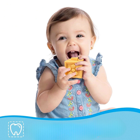 KLOCKI Sensoryczne EDUKACYJNY zestaw klocków SENSORYCZNA ZABAWKA Miękkie 12