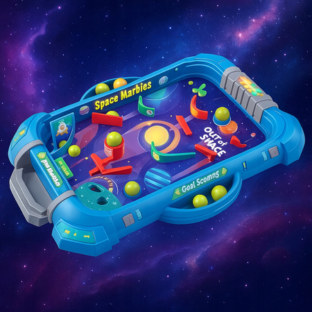 FLIPPER GRA ZRĘCZNOŚCIOWA dla dzieci PINBALL AUTOMAT STÓŁ DO GRY Fliper