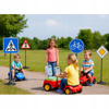 Znaki drogowe zabawkowe Zestaw Duże znaki edukacyjne Duży znak drogowy x5