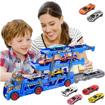 TIR laweta + 6 resoraki autka wyrzutnia ciężarówka