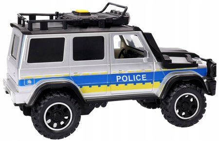Policja Auto Policyjne POLICE Radiowóz policyjny Napęd Dźwięk syreny SUV