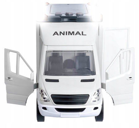 Auto Kamper Bus do przewozu koni Samochód światło dźwięk