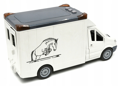 Auto Kamper Bus do przewozu koni Samochód światło dźwięk