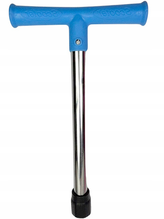 Hulajnoga Trójkołowa Balansowa Dla Dzieci świecące Koła LED Składana Niebie