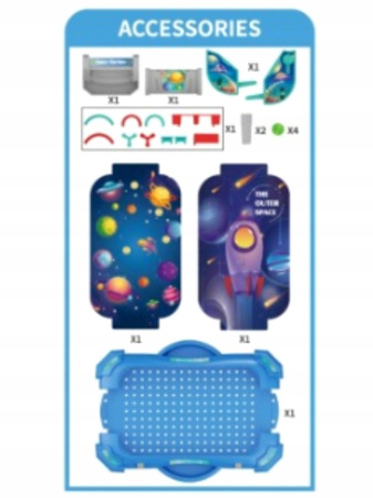 FLIPPER GRA ZRĘCZNOŚCIOWA dla dzieci PINBALL AUTOMAT STÓŁ DO GRY Fliper